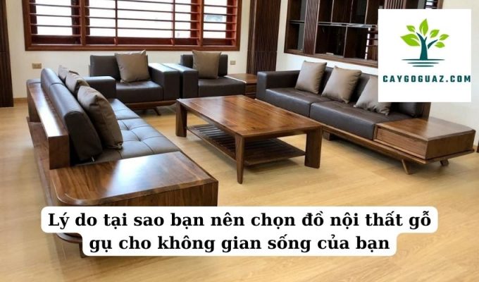 Lý do tại sao bạn nên chọn đồ nội thất gỗ gụ cho không gian sống của bạn